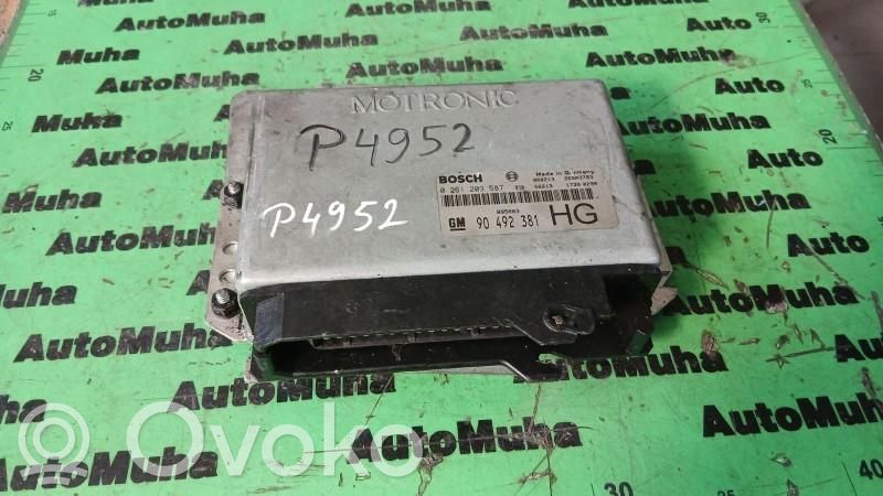Unité de commande, module ECU de moteur   0261203587,90492381