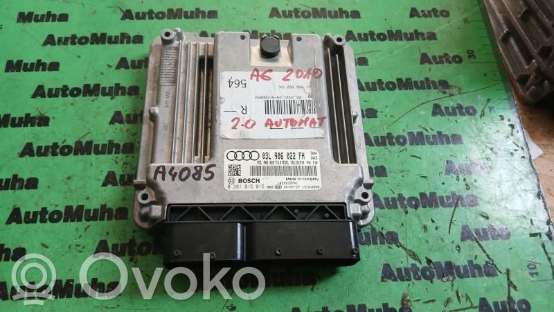 Engine control unit/module ECU   0281015015,03L906022FH