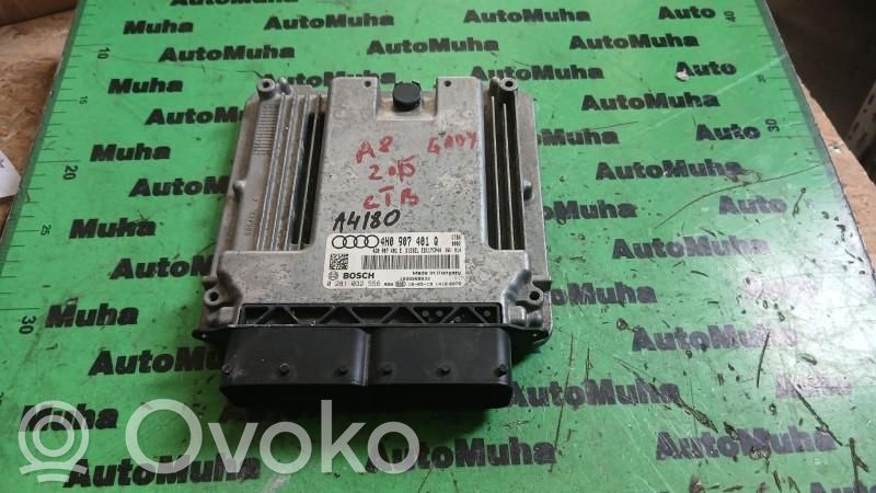 Engine control unit/module ECU   0281032556,4H0907401Q