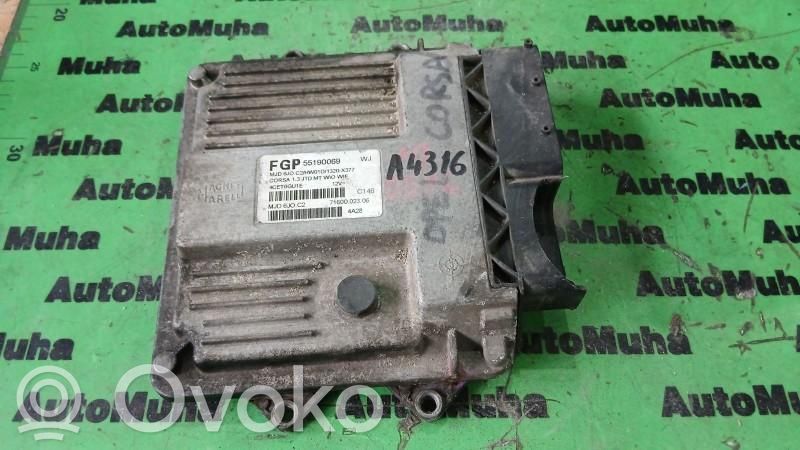 Engine control unit/module ECU   55190069,MJD6J0C2