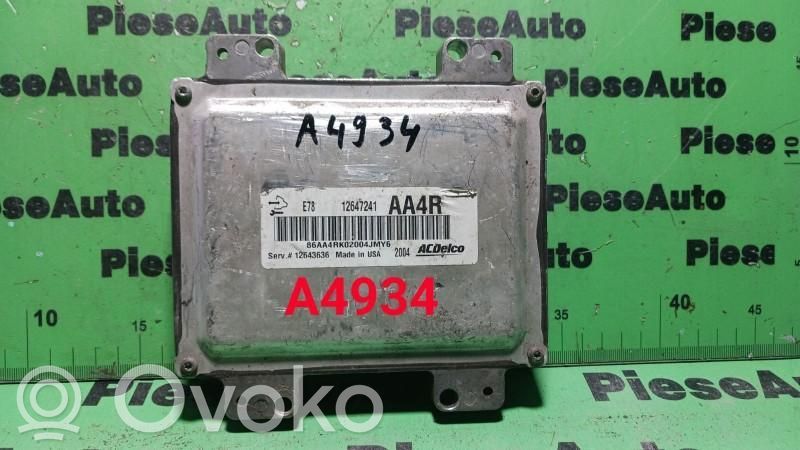 Engine control unit/module ECU   12643636,12647241