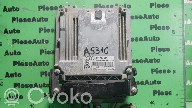 Audi A8 S8 D3 4E Unité de commande, module ECU de moteur 