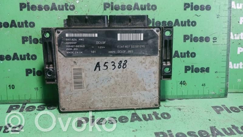 Fiat Doblo Unité de commande, module ECU de moteur 