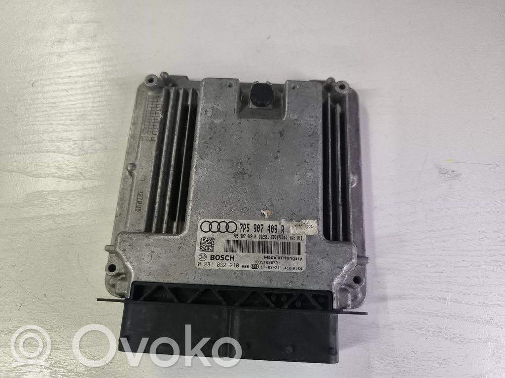 Engine control unit/module   7P5907409R,0281032210