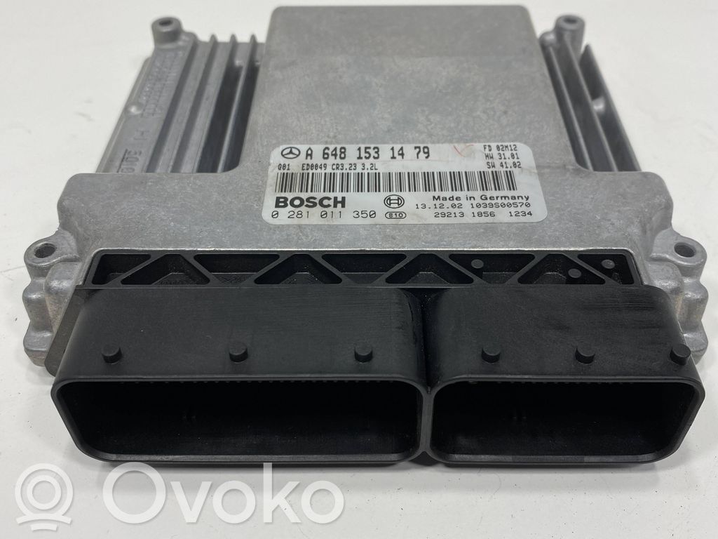 Mercedes-Benz E W211 Engine control unit/module 