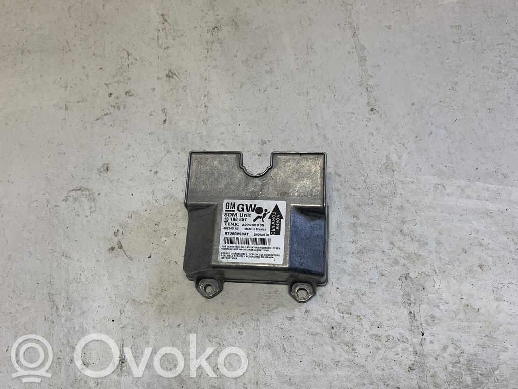 Opel Astra H Airbag control unit/module 