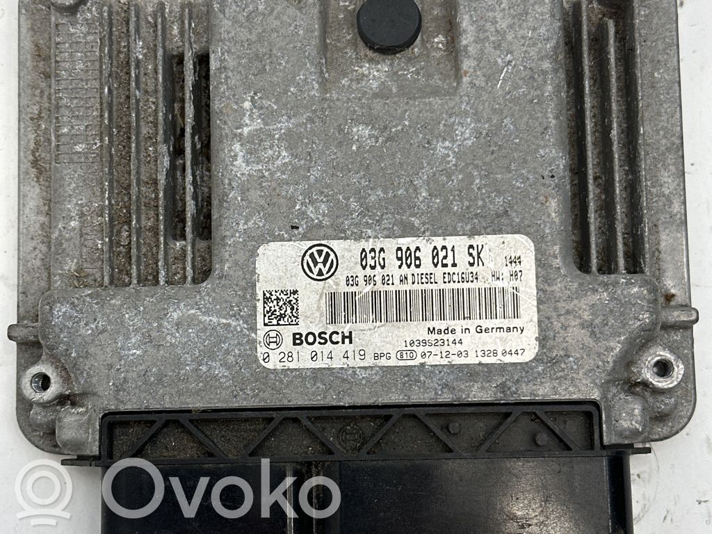 Seat Altea XL Engine control unit/module 