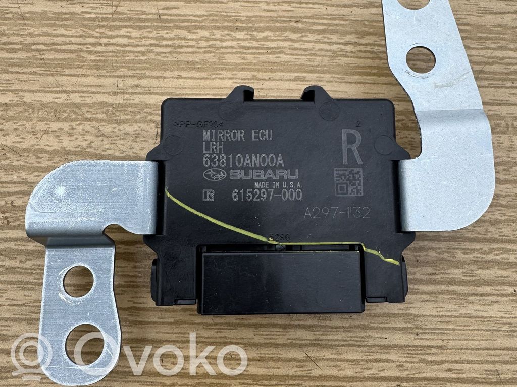 Wing mirror control module   63810AN00A