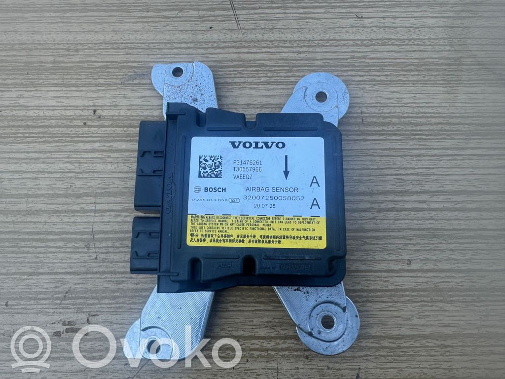 Volvo S60 Airbag control unit/module 
