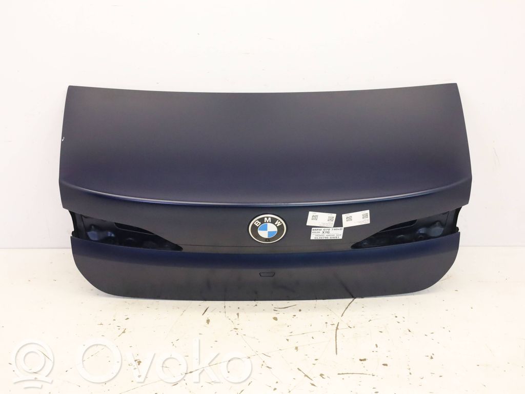 BMW 7 G70 Tylna klapa bagażnika 