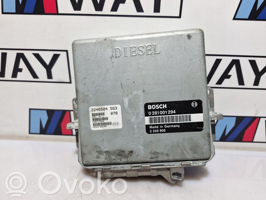 BMW 5 E34 Engine control unit/module ECU 