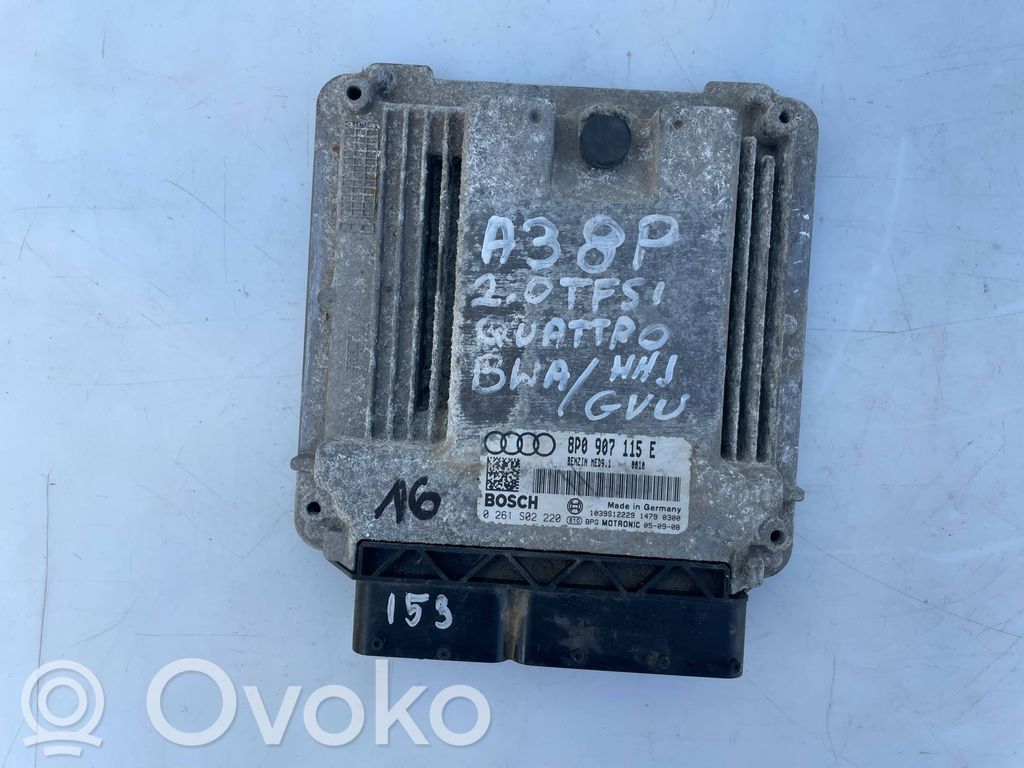 Engine control unit/module   8P0907115E