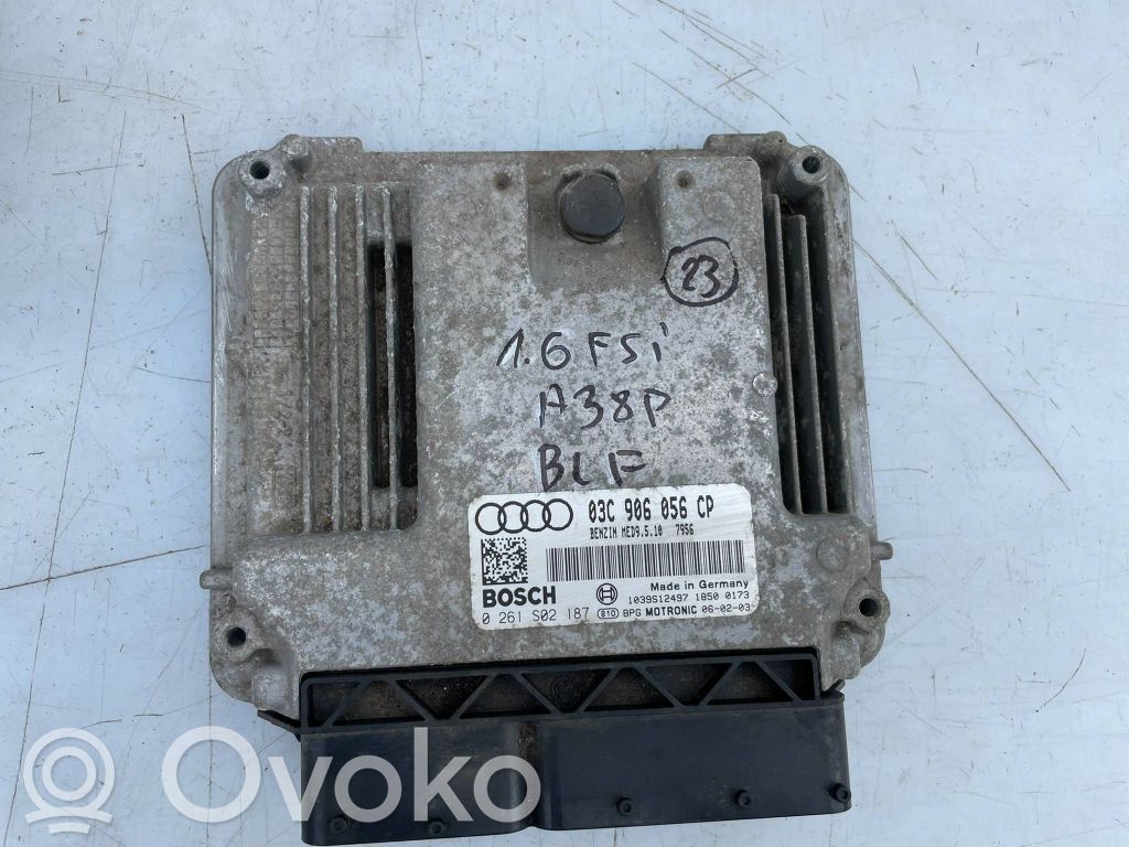 Audi A3 S3 8P Engine ECU kit and lock set 