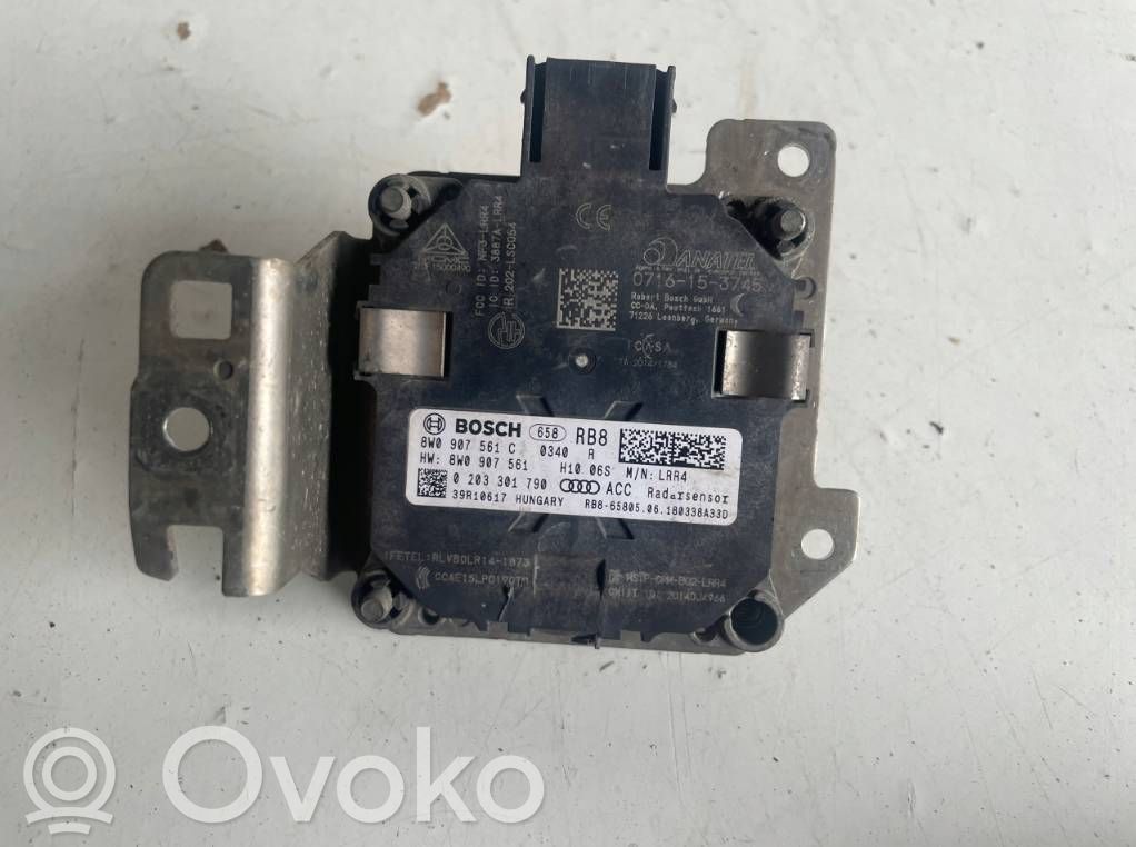 Sensor de radar Distronic   8W0907561C,0203301790,8W0907561