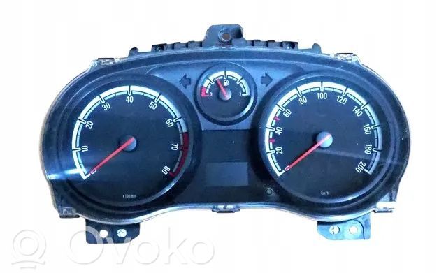 Opel Corsa D Geschwindigkeitsmesser Cockpit 