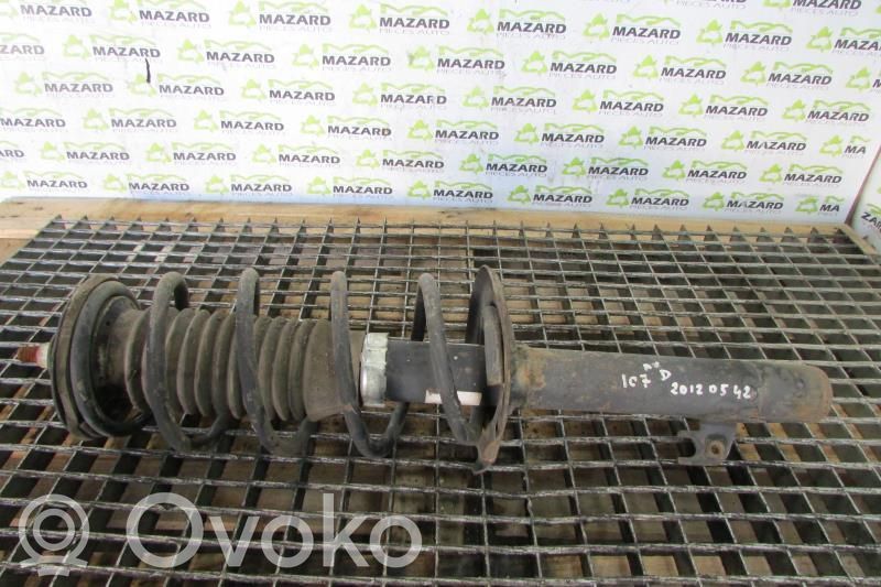 Peugeot 107 Front shock absorber with coil spring 