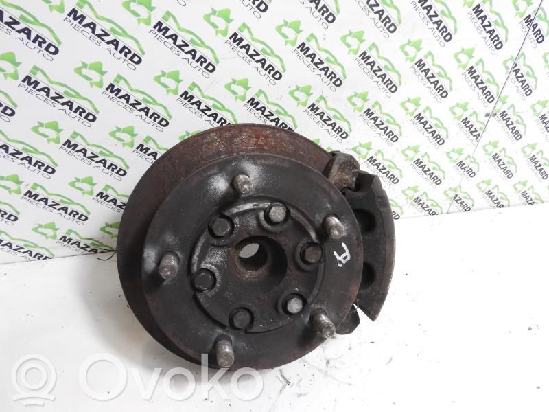 Front wheel hub spindle knuckle
