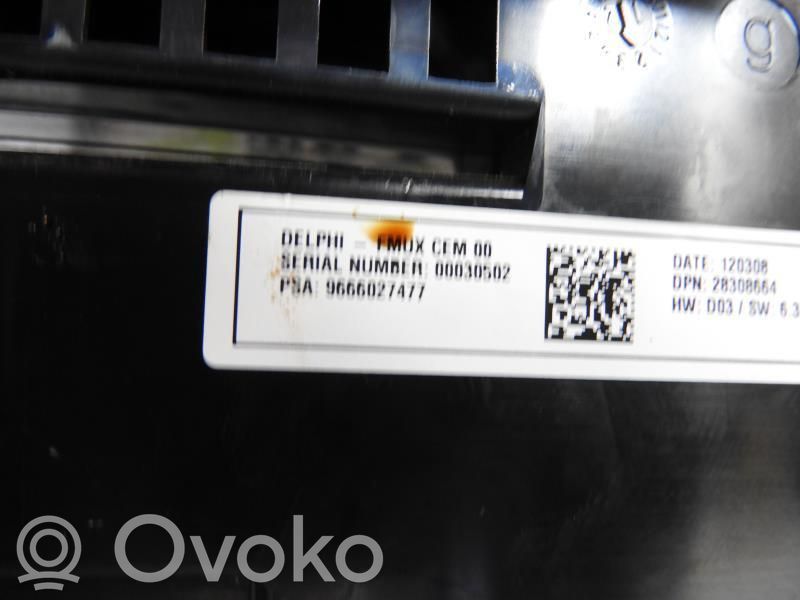 Citroen C4 II Climate control unit 