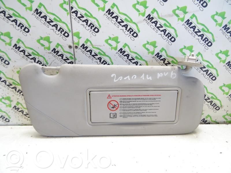 Peugeot 407 Sun visor 