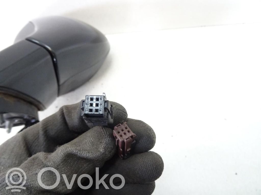 Peugeot 207 Manualne lusterko boczne drzwi przednich 