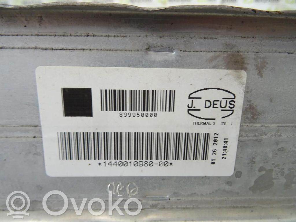Peugeot Expert Intercooler radiator 