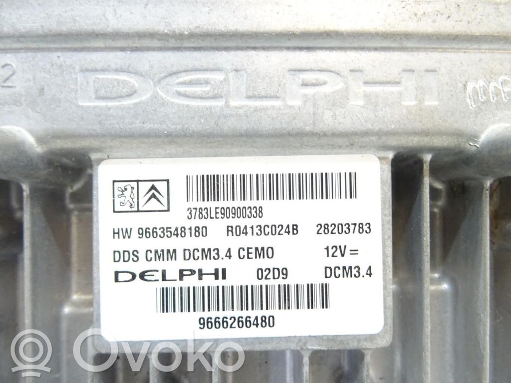 Peugeot 308 Sterownik / Moduł ECU 
