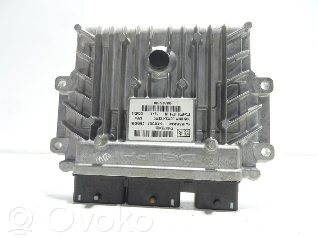 Peugeot 407 Engine control unit/module 