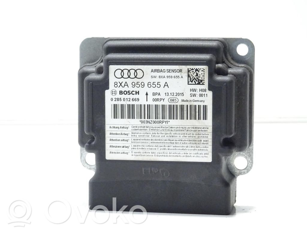 Audi A1 Airbag control unit/module 