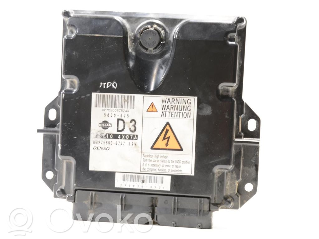 Nissan Navara D40 Engine control unit/module 