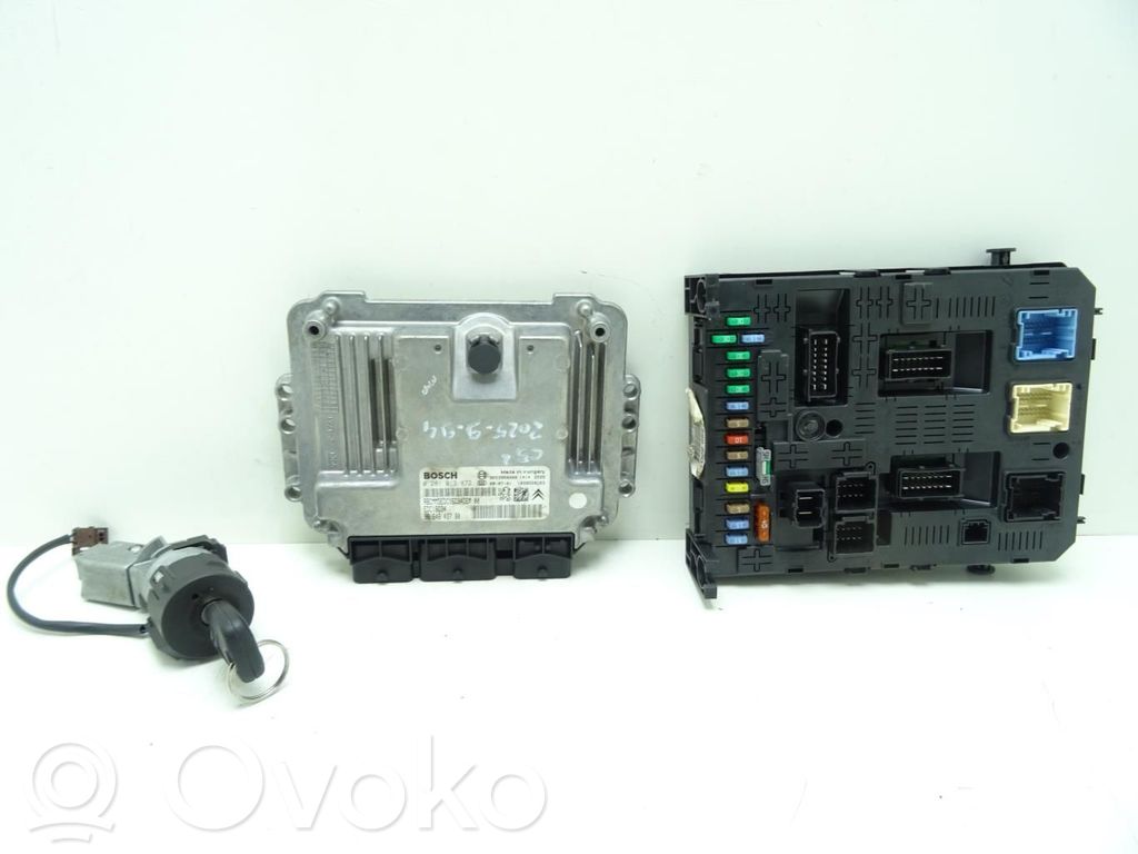 Citroen C5 Engine ECU kit and lock set 