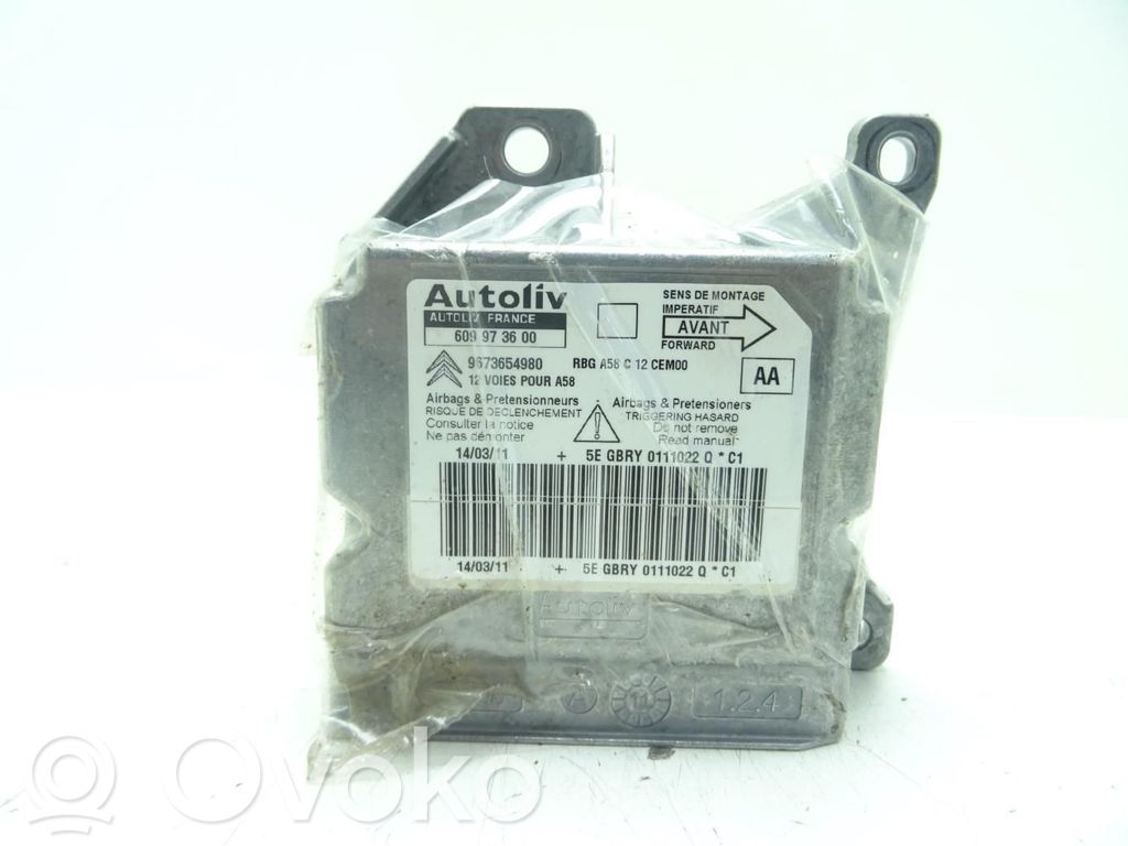 Citroen C3 Picasso Airbag control unit/module 