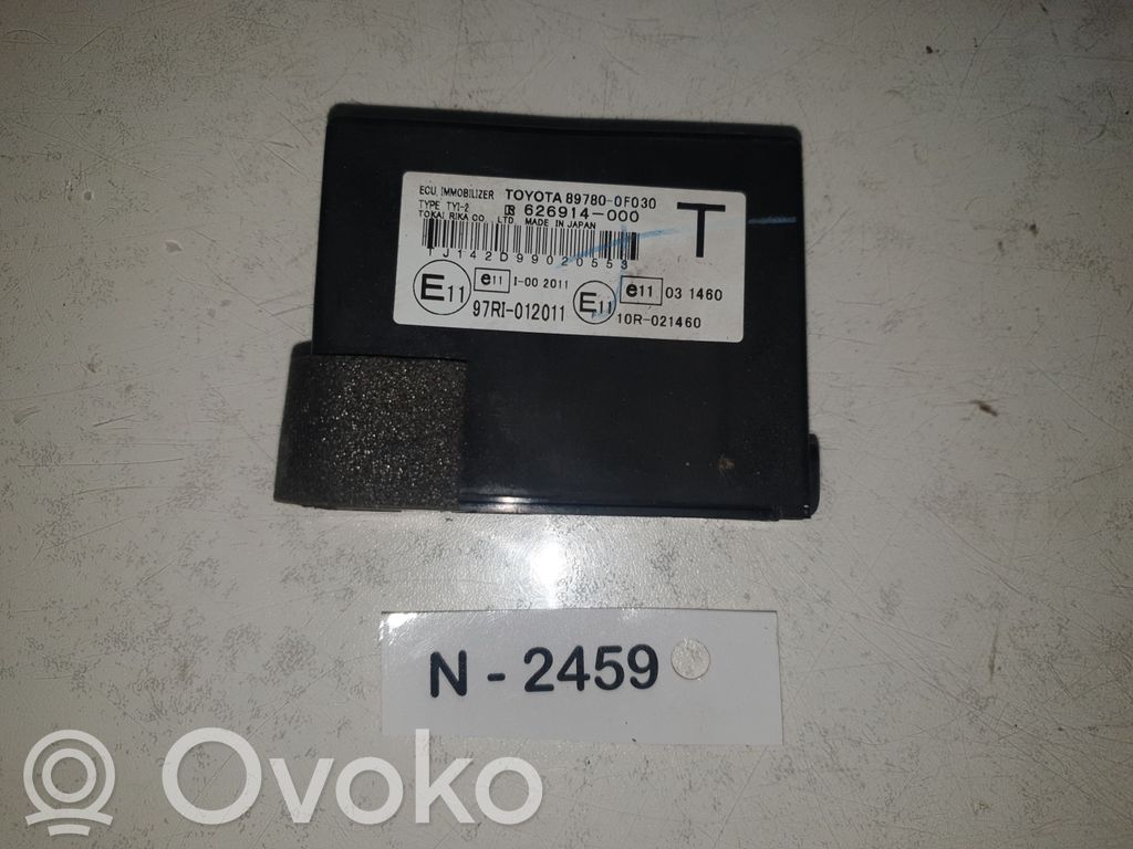 Immobilizer control unit/module   897800F030