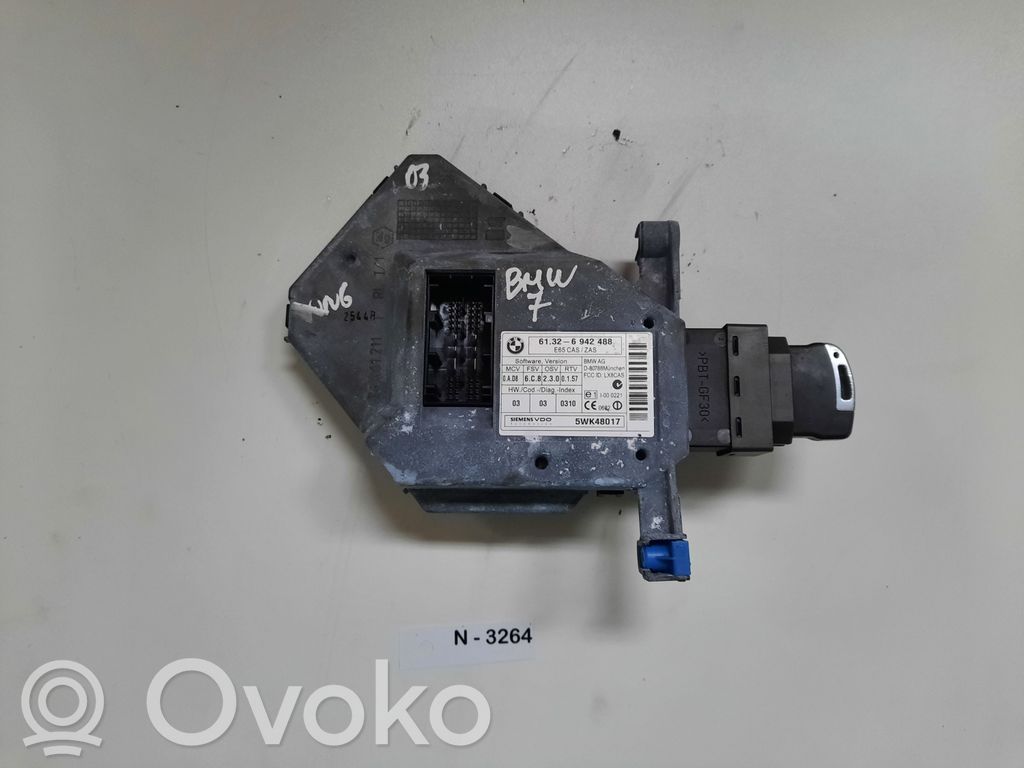 BMW 7 E65 E66 Aizdedzes atslēga 