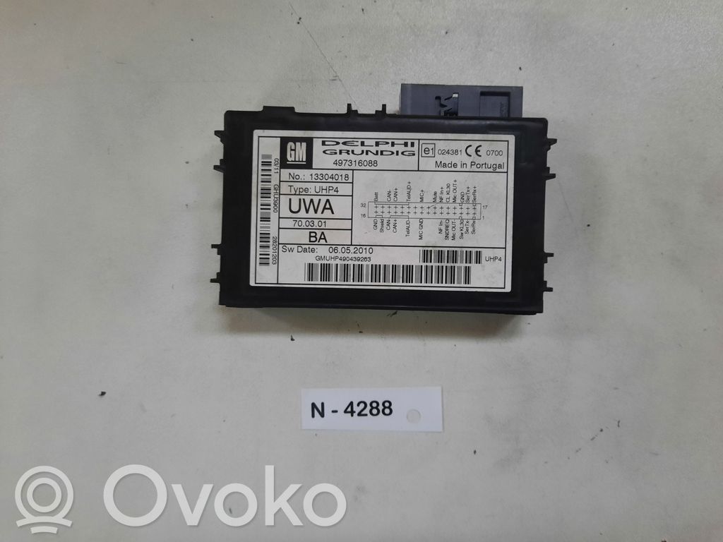 Opel Zafira B Other control units/modules 