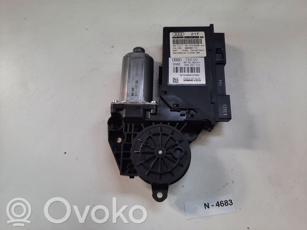 Audi A8 S8 D3 4E Priekšpusē loga pacēlāja motoriņš 