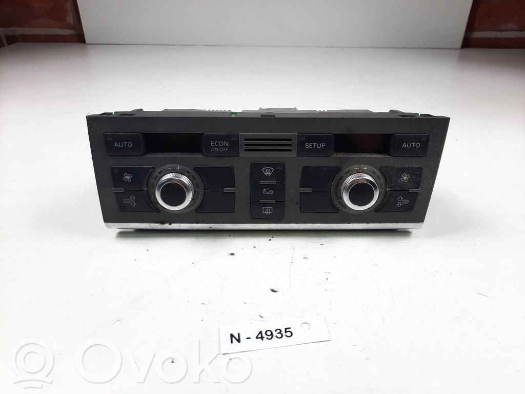 Audi A6 S6 C6 4F Climate control unit 
