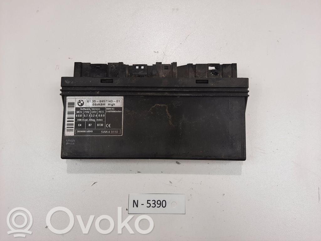 BMW 5 E60 E61 Komforto modulis 
