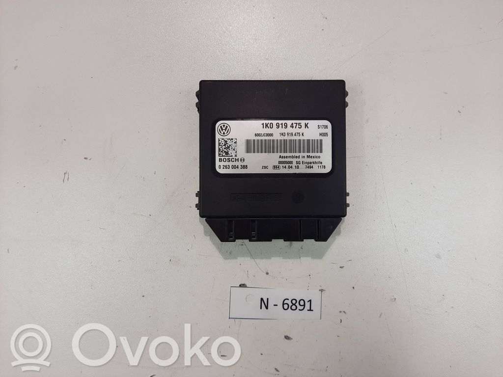 Volkswagen Touran I Parking PDC control unit/module 