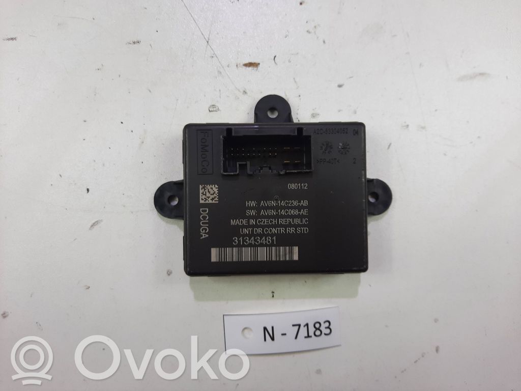Volvo V60 Door control unit/module 