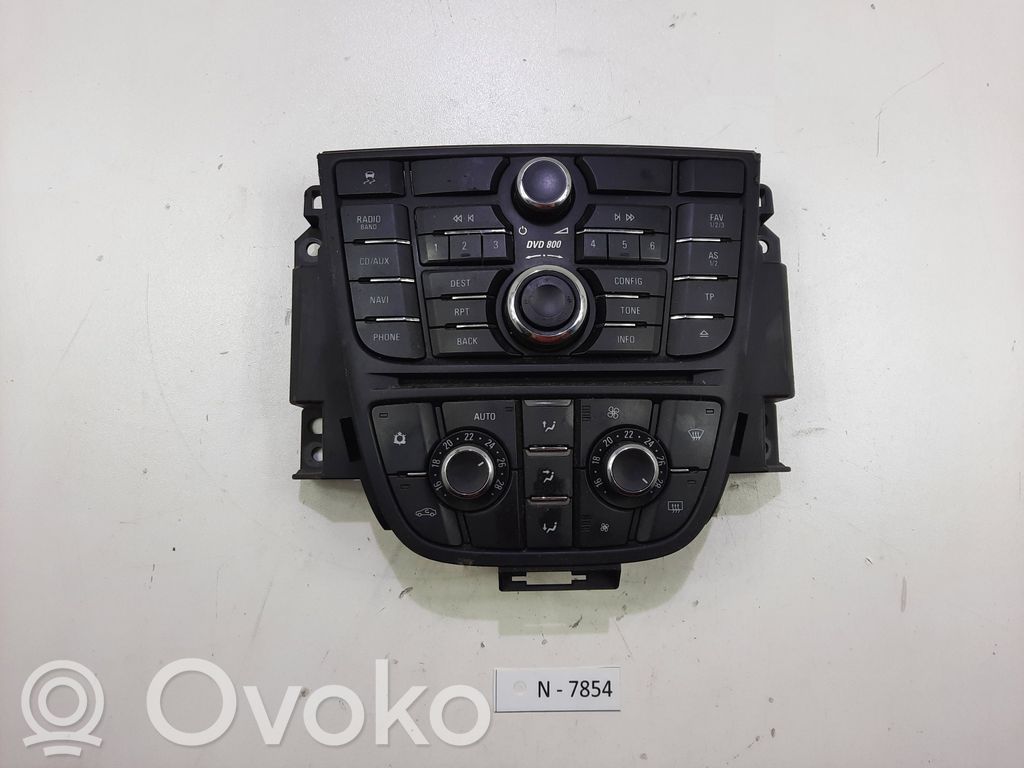 Opel Astra J Head unit multimedia control 