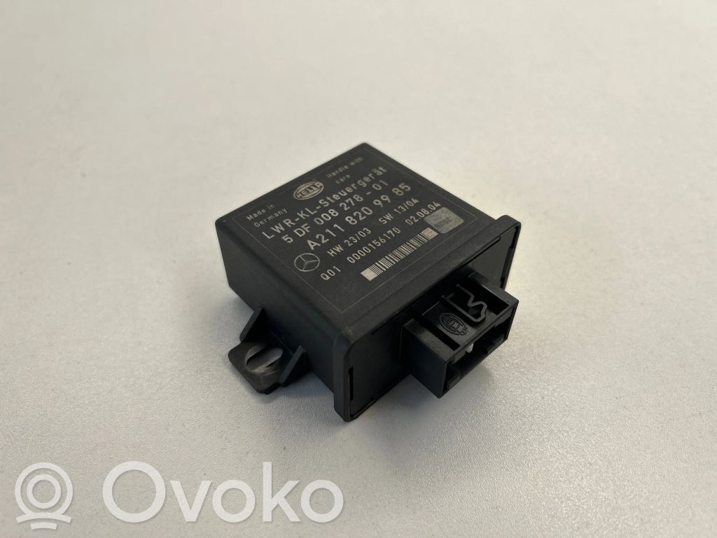 Mercedes-Benz E W211 Light relay 