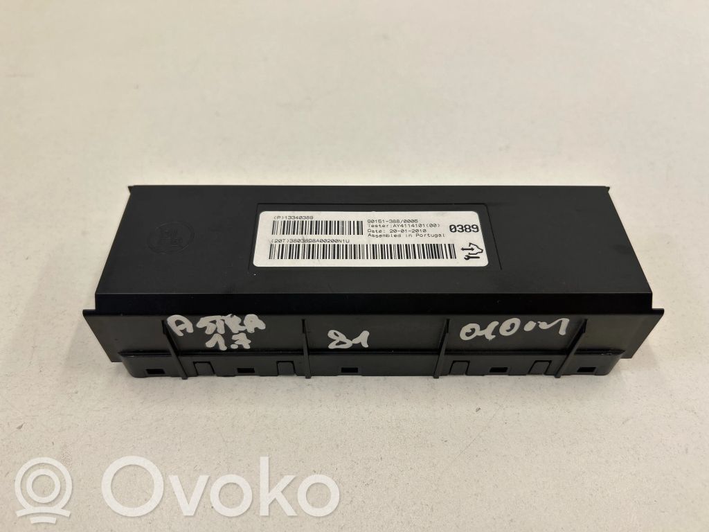 Opel Astra J Other control units/modules 
