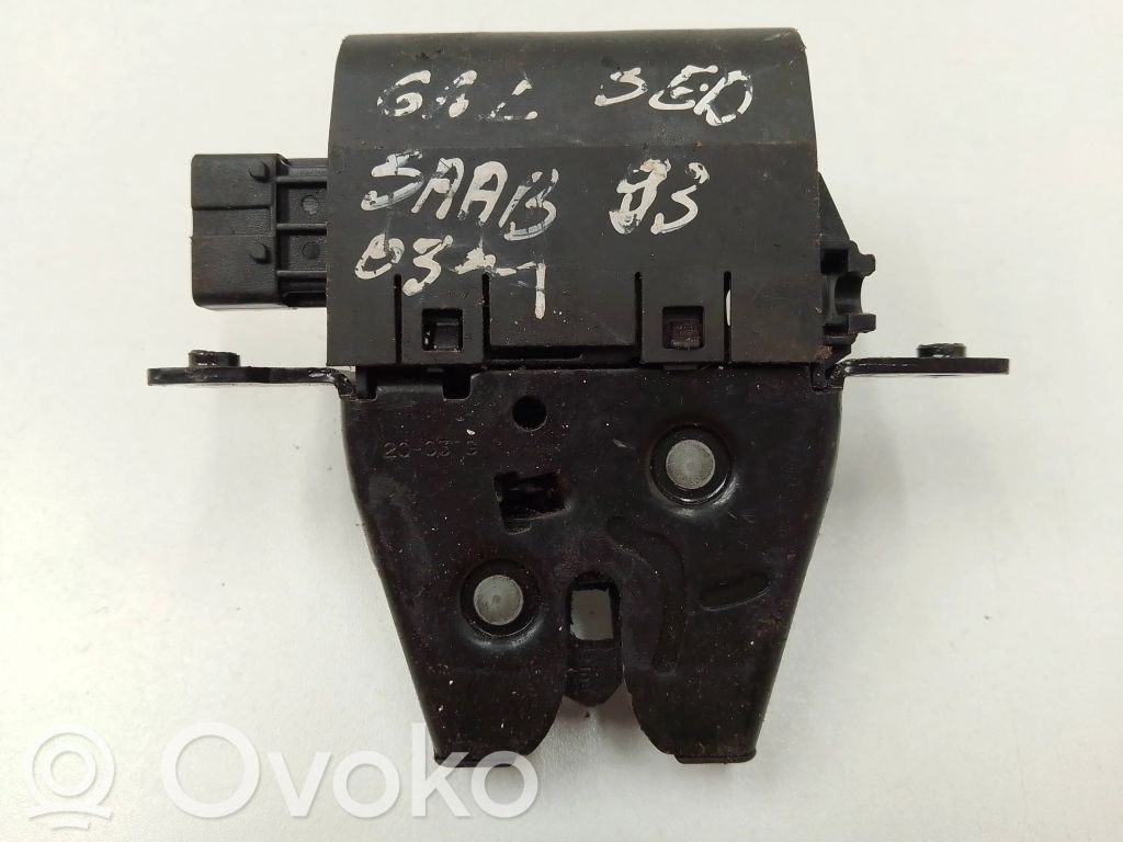 Saab 9-3 Ver2 Aizmugurējā pārsega slēdzene 