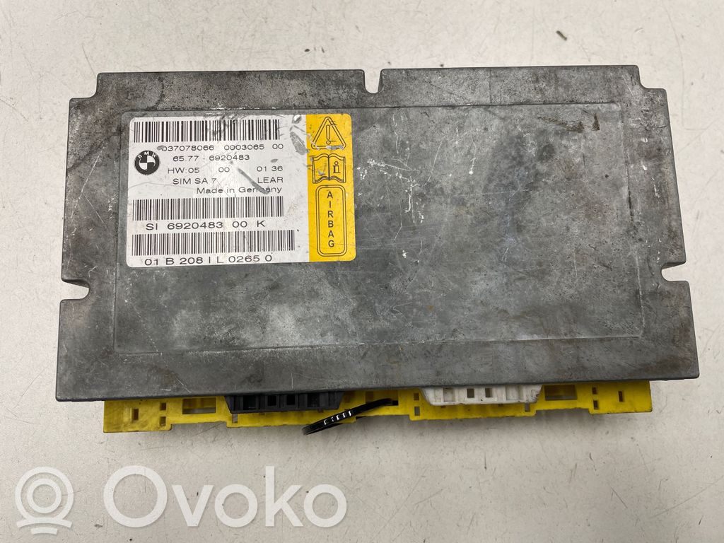 BMW 7 E65 E66 Airbagsteuergerät 