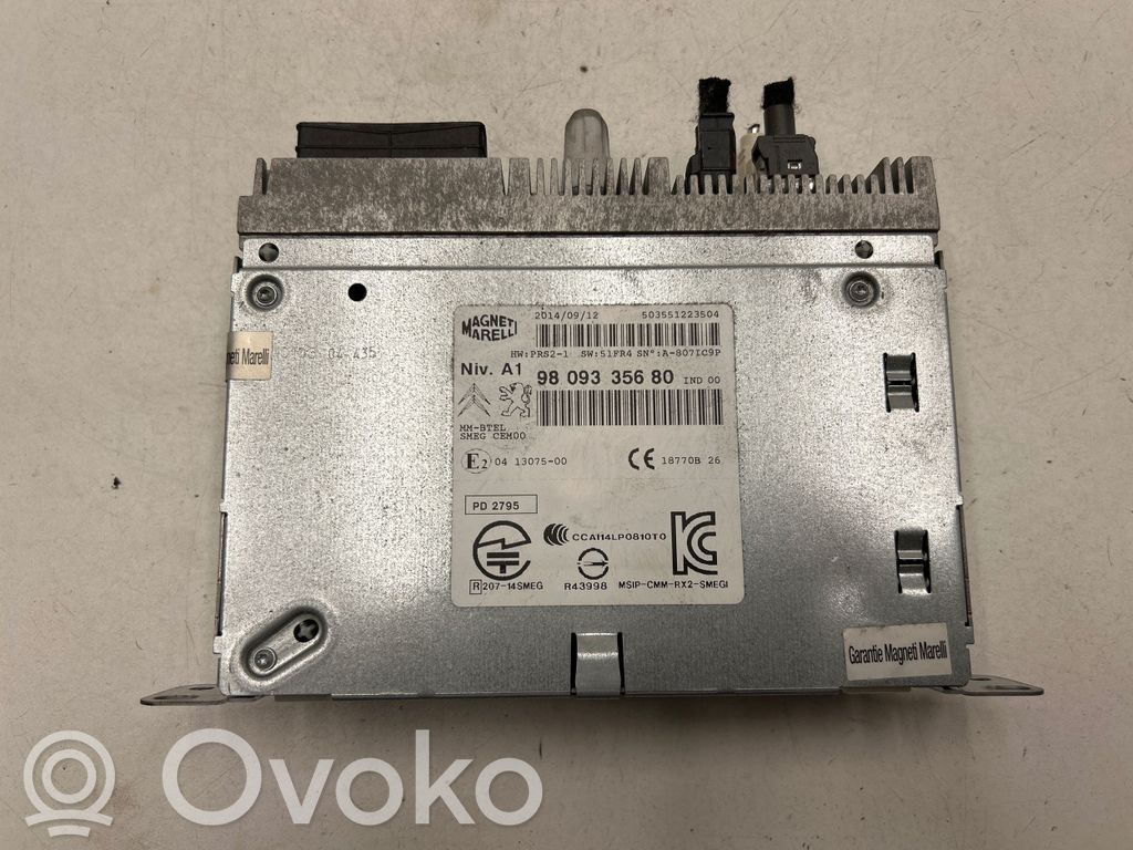 Peugeot 308 Radio/CD/DVD/GPS head unit 
