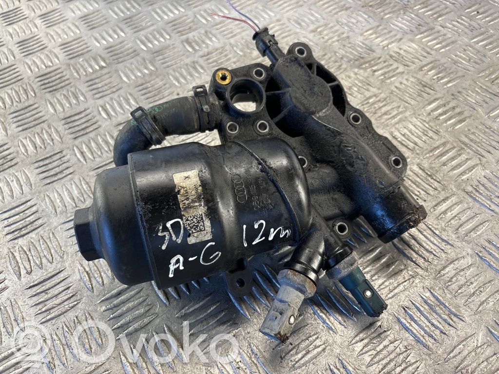 Audi A6 S6 C7 4G Oil filter mounting bracket 