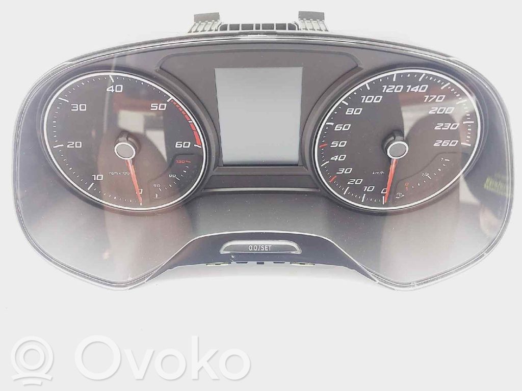 Seat Leon (5F) Compteur de vitesse tableau de bord 
