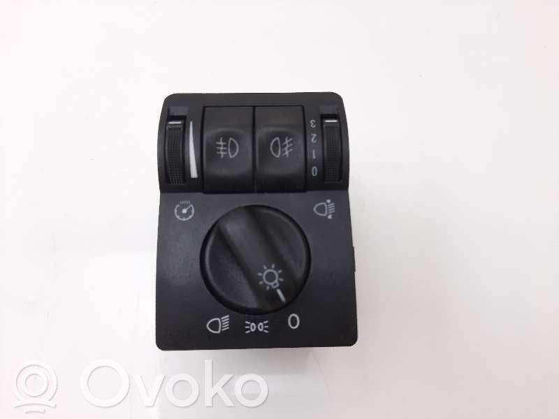 Opel Astra H Interruptor de control del panel de luces 