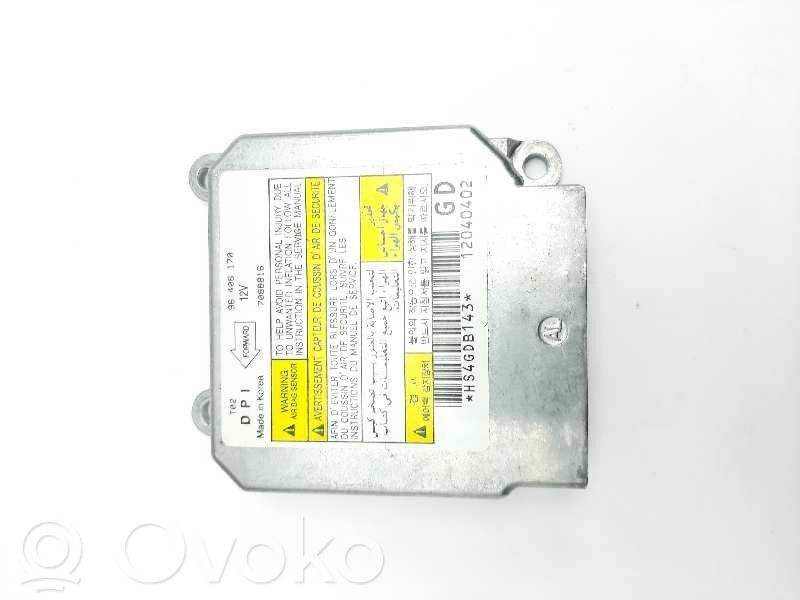 Daewoo Kalos Airbag control unit/module 