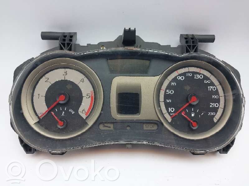 Renault Clio III Speedometer (instrument cluster) 